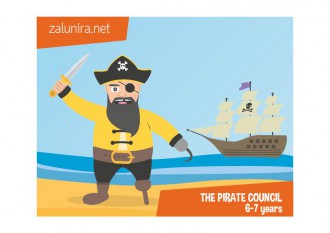 The pirate council - 6-7 years